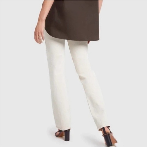 G. Label by Goop Janay Straight Leg High Rise Jeans in Natural - Picture 5 of 9